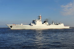 Guided missile destroyer Jinan (DDG 152) 1