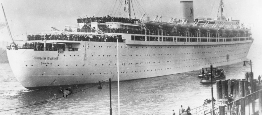 Wilhelm Gustloff отшвартовался