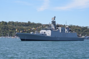 Guided missile frigate INS Sahyadri (F49) 1