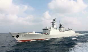 Guided missile frigate Sanya (574) 0