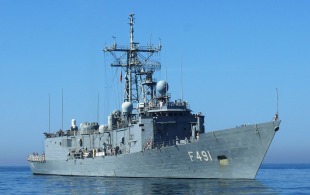 Guided missile frigate USS Antrim (FFG-20) 1