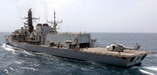 Guided missile frigate HMS Argyll (F231) 1