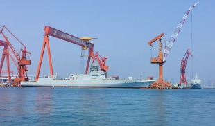 Guided missile destroyer Xianyang (DDG 108) 1