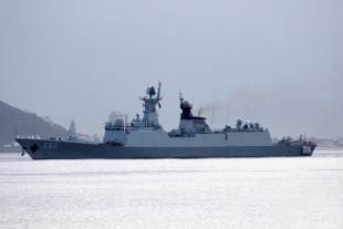 Guided missile frigate Weifang (550) 1