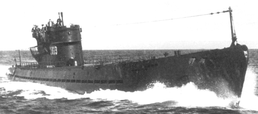 Немецкая субмарина U-869 в походе