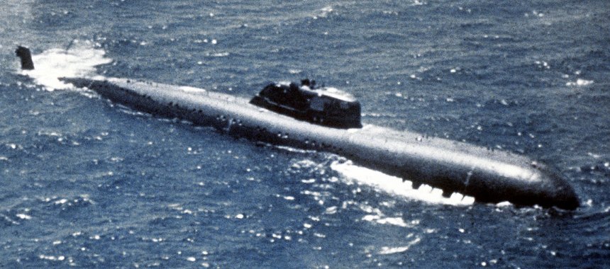 Многоцелевая атомная подводная лодка К-162
