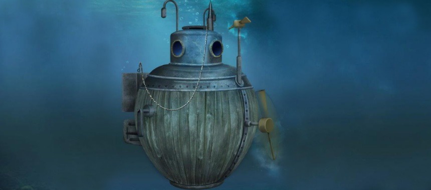 First submarine designed in 1578