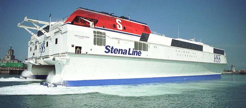 Скоростной автомобильно-пассажирский паром Stena Explorer