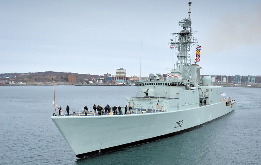 Эсминец HMCS Athabascan (DDG 282)