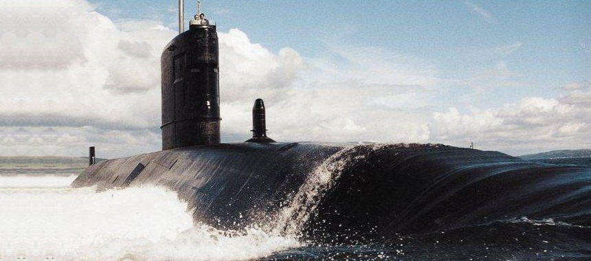 Атомная субмарина в морском походе