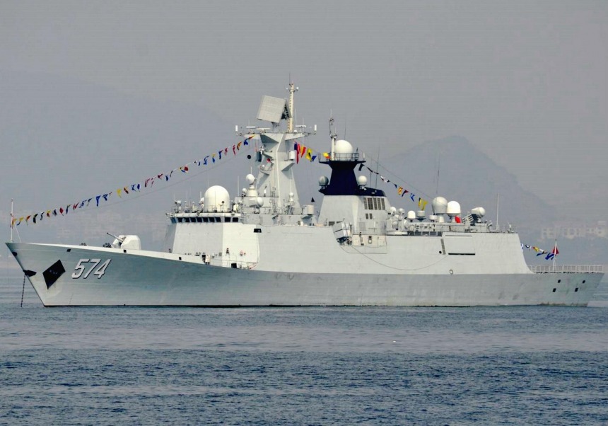 Guided missile frigate Sanya (574) — Shipshub