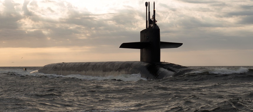 Американская стратегическая атомная субмарина Огайо