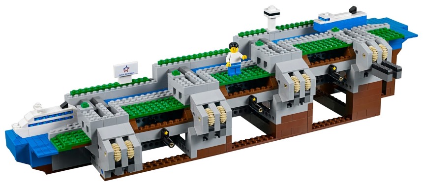 Конструктор Лего - Панамский канал