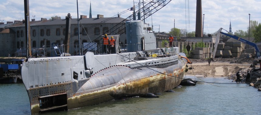 Подводная лодка в Эстонии