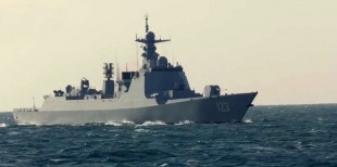 Guided missile destroyer Huainan (DDG 123) 0