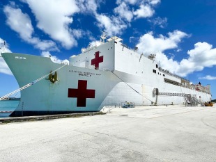 Hospital ship USNS Mercy (T-AH-19) 2