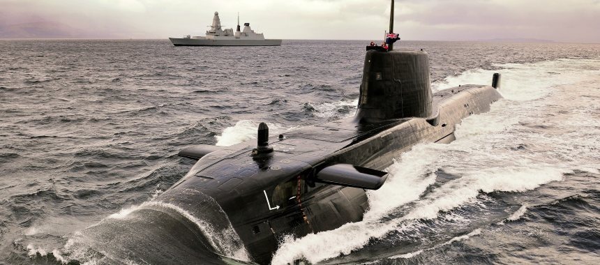 Гордость Королевских ВМС Великобритании атомная подводная лодка «Астьют»