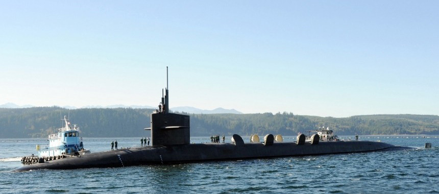 USS Alabama - лодка участвовавшая в съемках фильма Багровый прилив