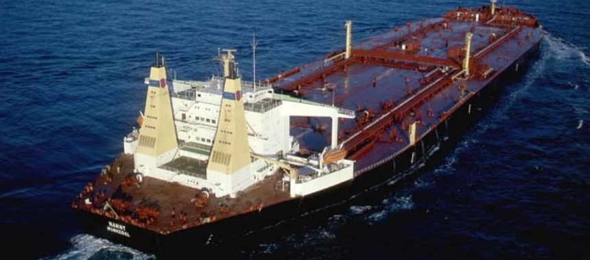 Самый широкий танкер в мире Nanny