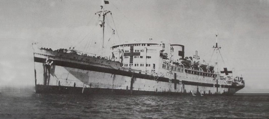 Hikawa Maru в качестве госпитального судна