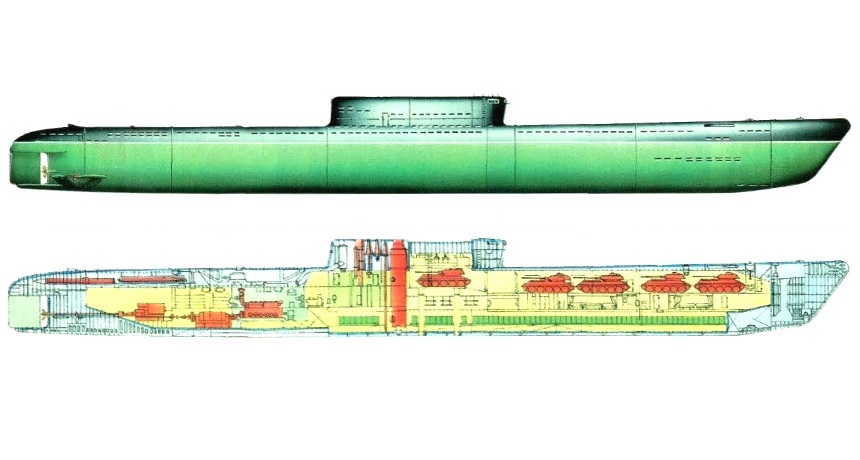 Десантно-транспортная субмарина проекта 626