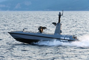 Armed Unmanned Surface Vehicle ULAQ (Prototype) 2