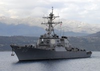 Guided missile destroyer USS Gonzalez (DDG-66)