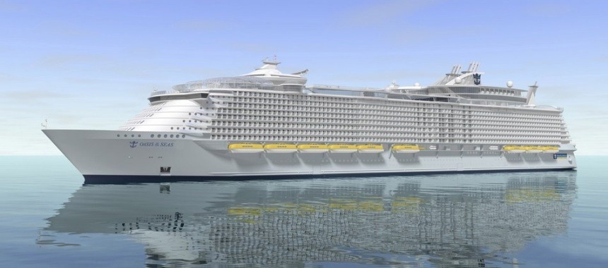 Проект самого большого круизного лайнера в мире «Oasis of the Seas»
