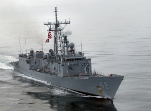 Guided missile frigate USS Klakring (FFG-42)