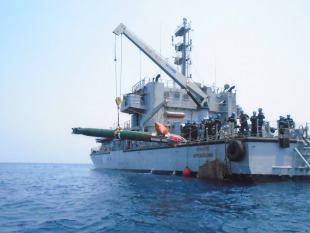 Torpedo launch and recovery vessel INS Astradharani (A61) 3