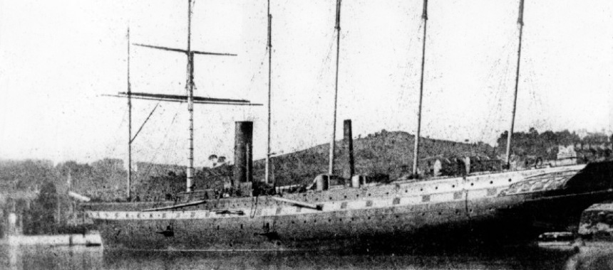 Первый пароход из железа SS Great Britain