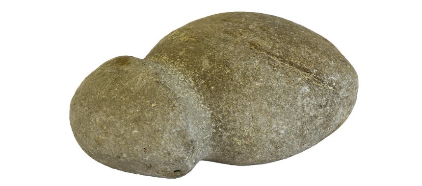 Якорный камень с канавкой