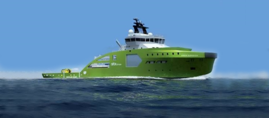 Проект судна Green Supporter