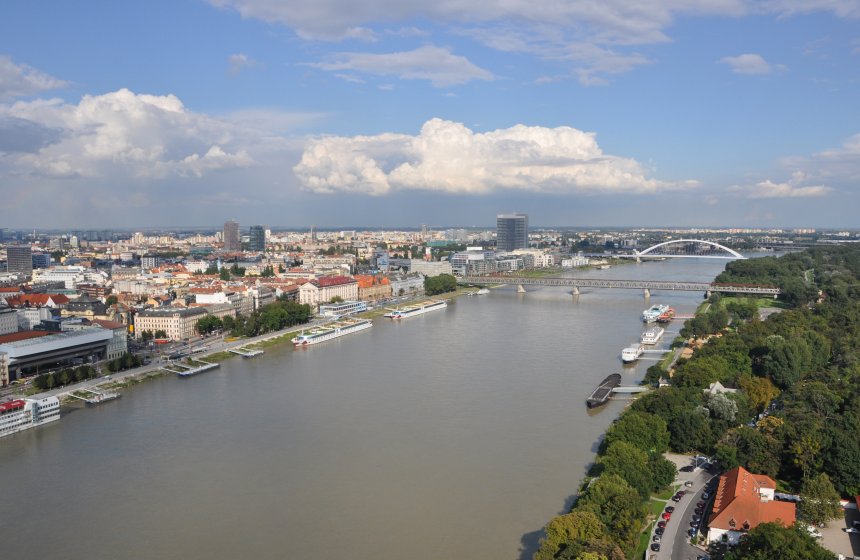 Дунай в Братиславе