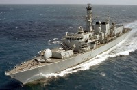 Guided missile frigate HMS Northumberland (F238)