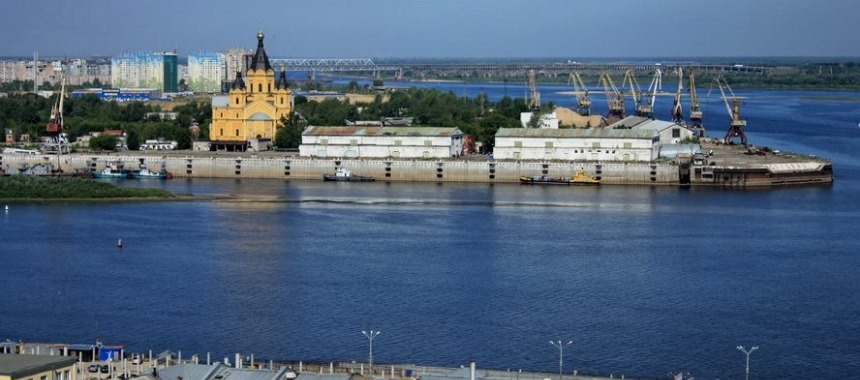 Речной порт Нижнего Новгорода