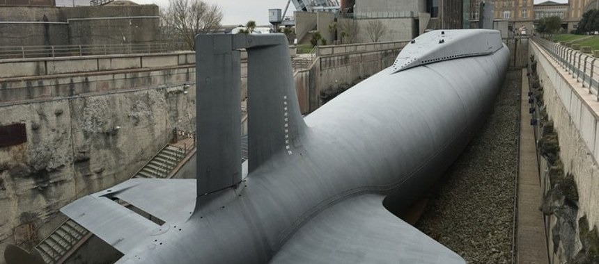 Единственная в мире атомная субмарина-музей «Le Redoutable»