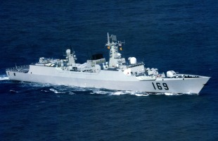 Guided missile destroyer Wuhan (DDG 169) 0