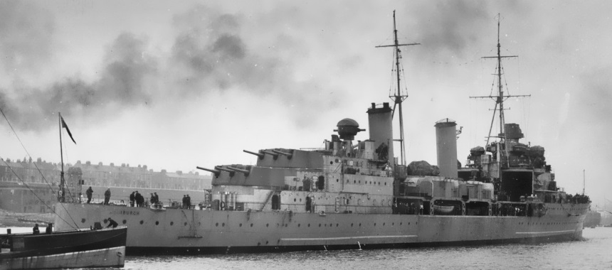 Крейсер HMS Edinburg