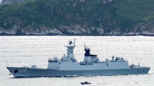 Guided missile frigate Yantai (538) 1