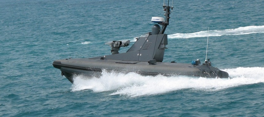 Беспилотный катер «Protector» для морских сражений будущего