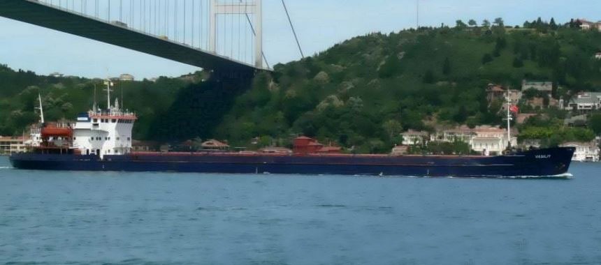 В Черном море затонуло судно «Vasiliy»