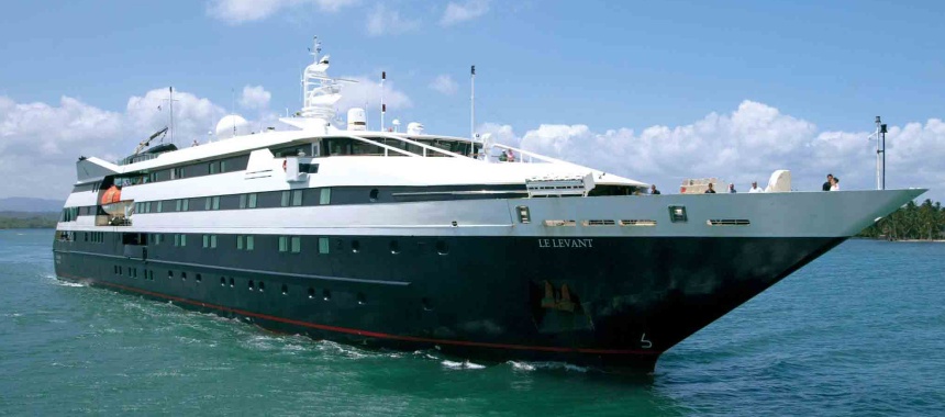 Роскошная круизная яхта Le Levant