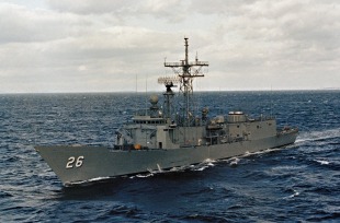 Guided missile frigate USS Gallery (FFG-26) 0
