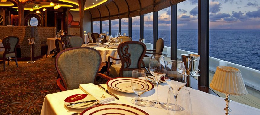 Ресторан Remy на борту лайнера Disney Dream
