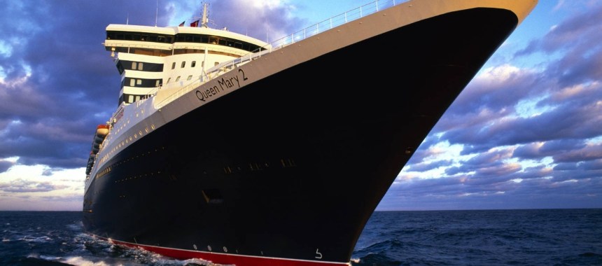 Легендарный лайнер компании Cunard - Куин Мэри 2