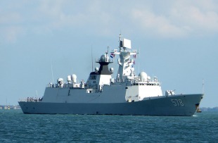 Guided missile frigate Yangzhou (578) 0