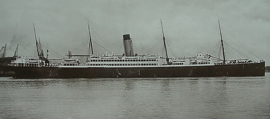 Пассажирско-грузовой пароход SS Armenian