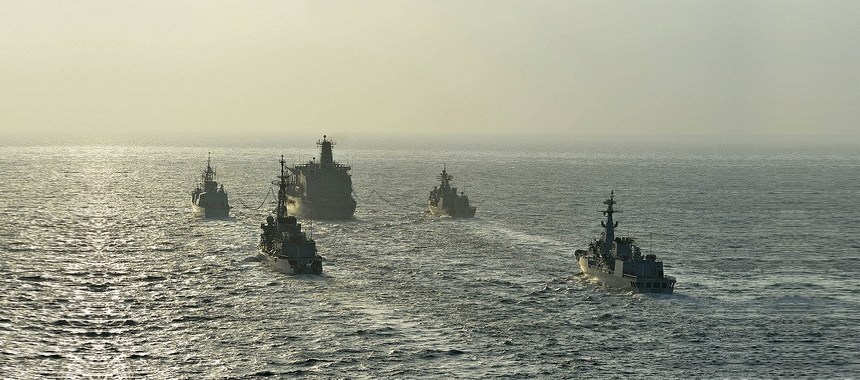 Группа военных кораблей