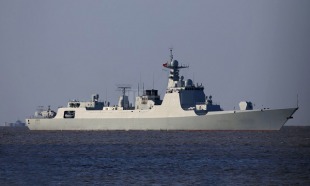 Guided missile destroyer Jiaozuo (DDG 163) 1